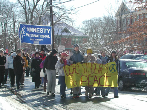 Concord Students March